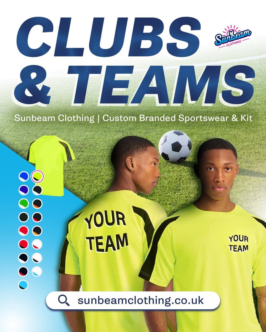 Sunbeam Clothing — A premium, consistent brand image